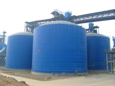 洪湖水泥钢板库改造