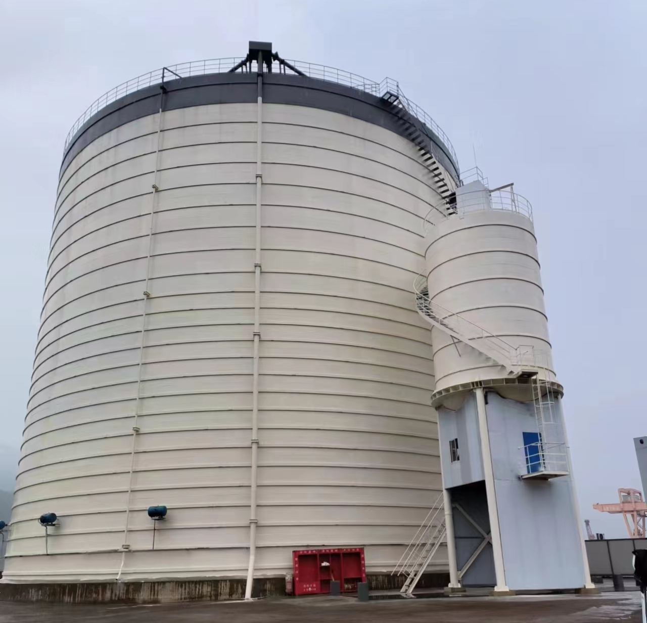 洪湖10万吨水泥钢板库