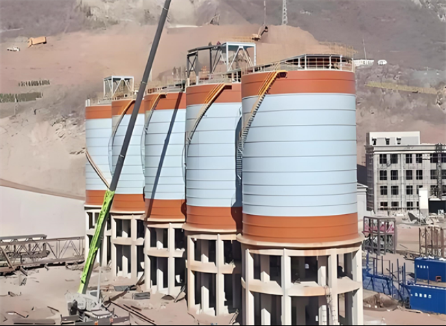 洪湖高架钢板仓